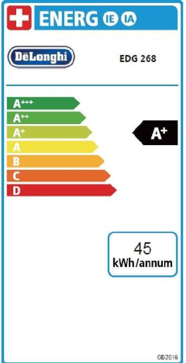 Label énergétique De'Longhi Infinissima Touch EDG268.W (NESCAFÉ Dolce Gusto)