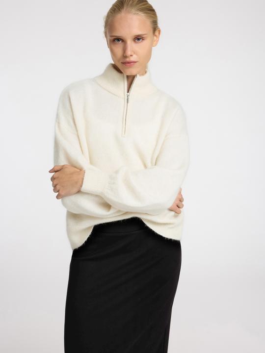 Immagine prodotto Selected Femme Maglia a maniche lunghe con mezza zip (XS)