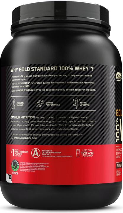 Actual product image Optimum Nutrition Gold Standard 100% Whey (Extreme Milk Chocolate, 1 pcs., 896 g)
