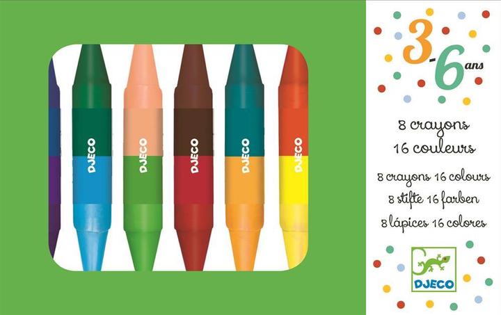 Immagine prodotto Djeco Colori a pastello a cera (Multicolore, 8 x)