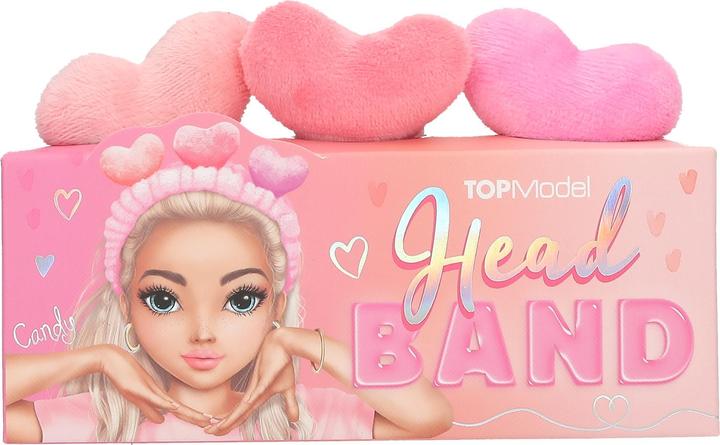 Actual product image Top Model Topmodel - Head Band with Hearts BEAUTY and ME - Pink