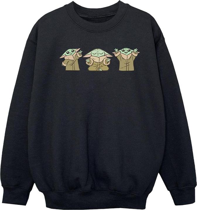 Star Wars The Mandalorian Grogu Poses Sweatshirt Mädchen
