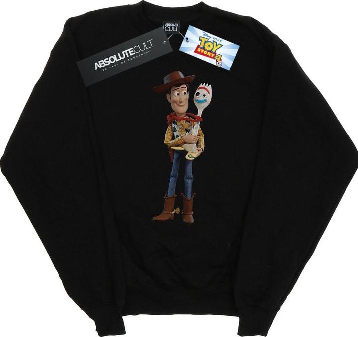 Actual product image Disney Girls Toy Story 4 Woody And Forky Sweatshirt (140, 146)
