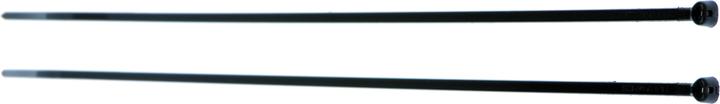 Actual product image ABB Cable tie 3,6x140 black TY524MXR UV-resistant bag a 100 (Plastic cable ties, 140 mm, 100 pcs.)