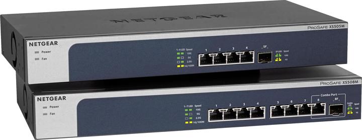 Actual product image Netgear Xs508m (8 Ports)