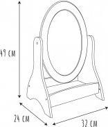 Actual product image Home Deco Kids bella vanity mirror
