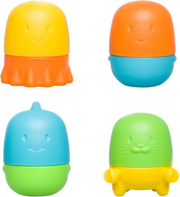 Actual product image Ubbi Mix bath toys