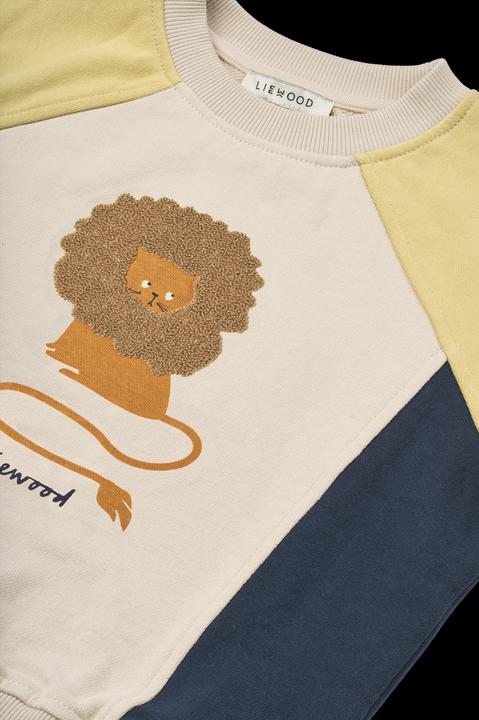 Image du produit Liewood Aude Sweatshirt Circus Lion (128)