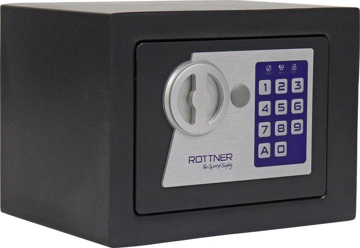 Immagine prodotto Rottner Cassaforte per mobili Jupiter 1 Serratura elettronica Chiave d'emergenza uguale per tutti (4.97 l)