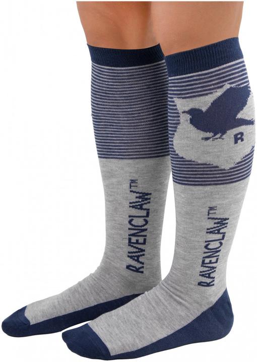 Produktbild Cinereplicas Set of 3 Ravenclaw knee high socks - Harry Potter CR1643 (3er Pack, 35 - 40)