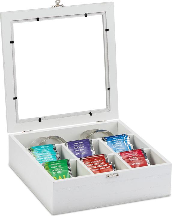 Immagine prodotto Relaxdays scatola porta tè e tisane