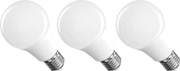 Image du produit Emos Lampe LED Classic A60 / E27 / 7 W (60 W) / 806 lm / Blanc chaud (E27, 7 W, 806 lm, 3 x, E)