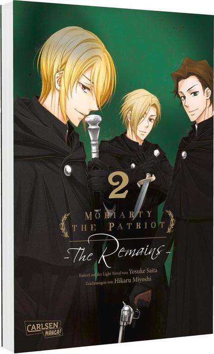 Actual product image Moriarty the Patriot: The Remains 2 (German, Yosuke Saita, Hikaru Miyoshi, 2025)
