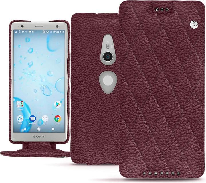 Actual product image Noreve Leather cover vertical (Sony Xperia XZ2)