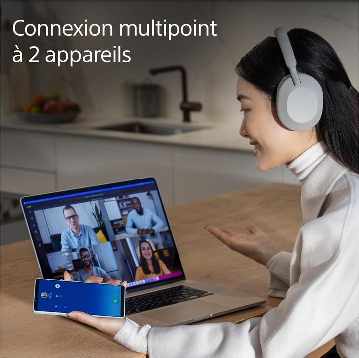 Immagine prodotto Sony WH-1000XM5 (NC, 30 h, Senza fili, Cablato)
