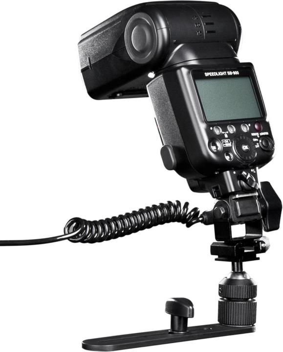Actual product image Walimex 2-way spiral flash cable TTL Pentax (Flash cables)