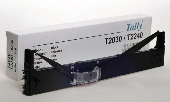 Produktbild Tally Farbband Textil schwarz (Schwarz)