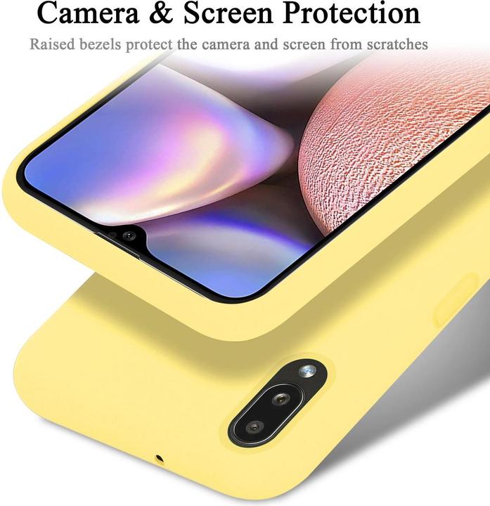Actual product image Cadorabo TPU Liquid Silicone Case Cover (Samsung Galaxy A10s, Samsung Galaxy M01s)