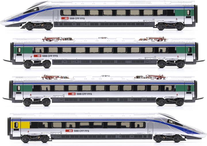 Produktbild Hornby SBB/Cisalpino ETR 610 Triebzug 4-teilig DCS Ep.V (Spur N)