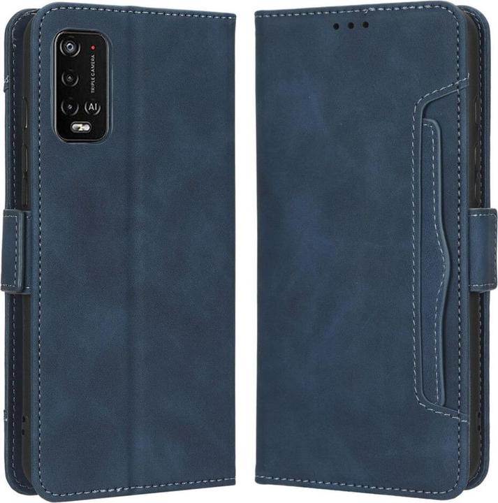 Actual product image Cover-Discount Wiko Power U20 - Case with many card slots (Wiko Power U20)