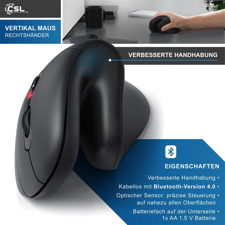 Immagine prodotto CSL Vertikalmaus (Senza fili)