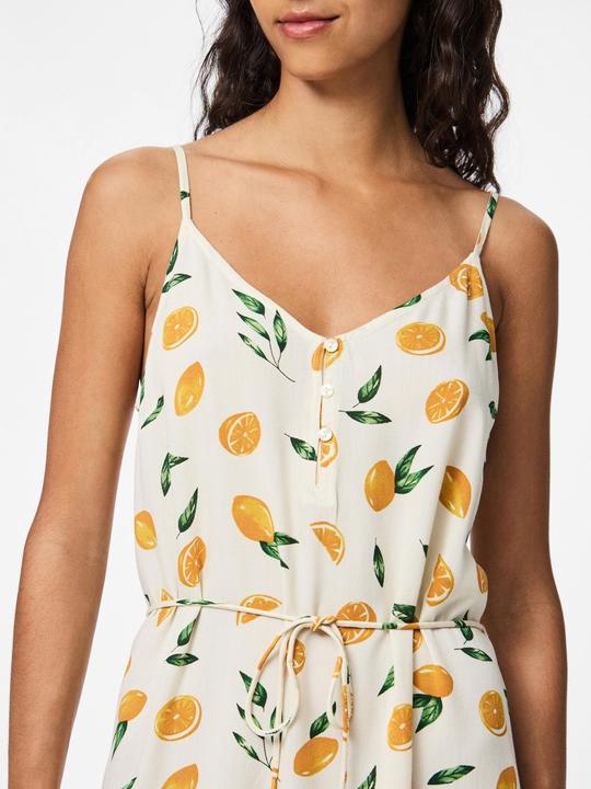 Actual product image Pieces Print strap dress (L)