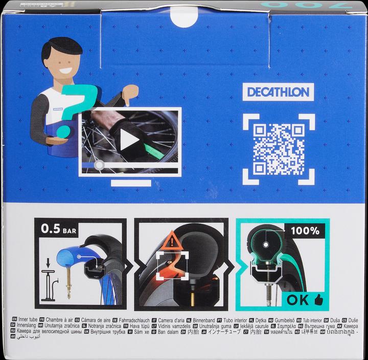 Actual product image Decathlon 700 (Presta (SV), 28")