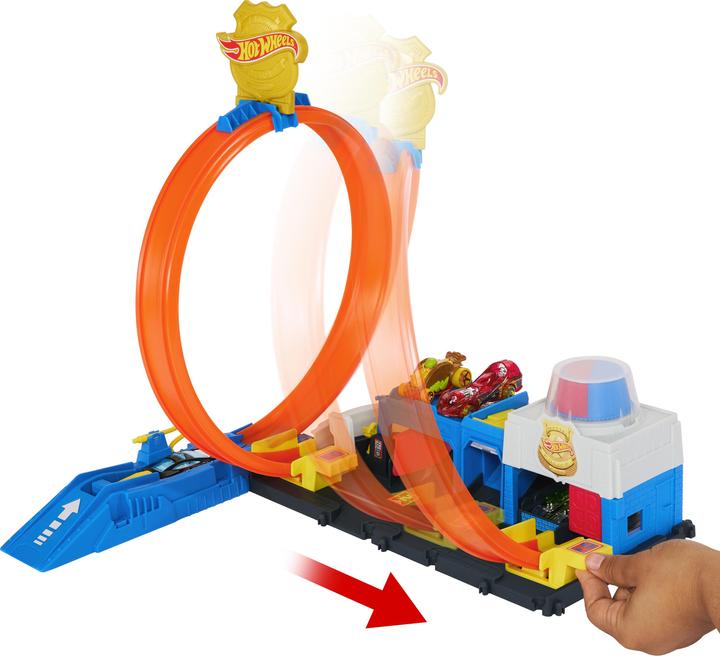 Actual product image Hot Wheels City Super Polizeistation
