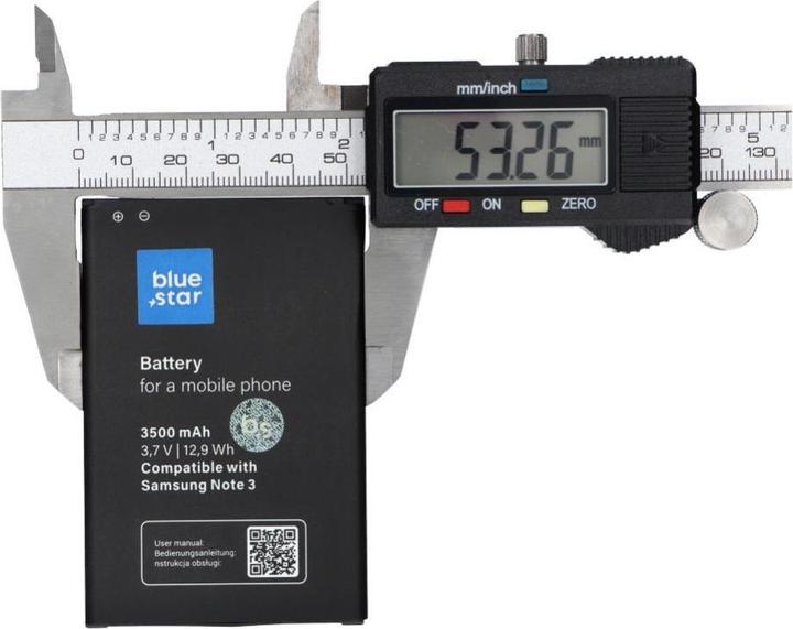 Actual product image NoName Battery Blue Star BLUE STAR PREMIUM battery for SAMSUNG Galaxy Note 3 N9000 3500 mAh