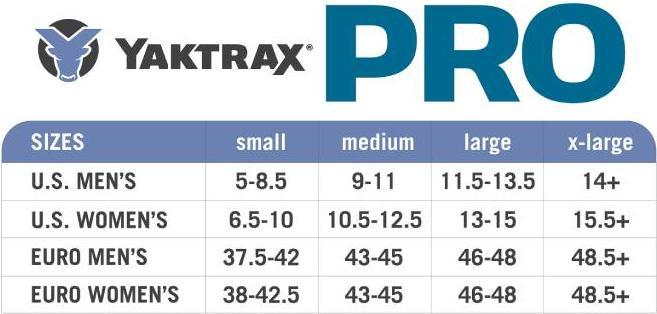 Actual product image Ryffel Equipment Yaktrax Pro (41 - 43)