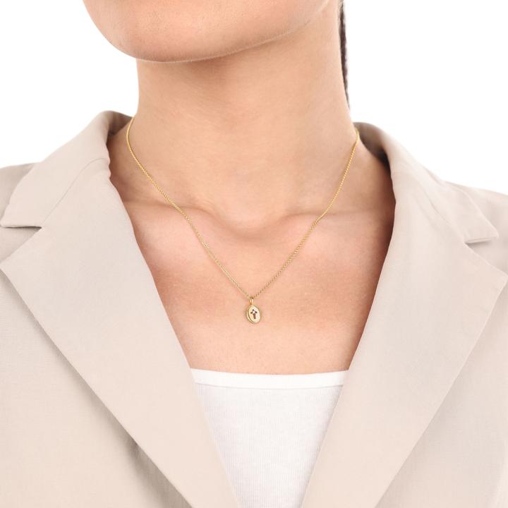 Produktbild Amor Anhänger für Damen, 925 Sterling Silber, Zirkonia synth. | Kreuz (Silber 925)