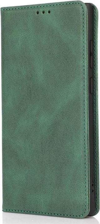 Actual product image Cover-Discount Vintage flip case cover green (Samsung Galaxy S24 Ultra)