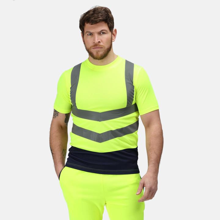 Produktbild Regatta Pro Tshirt Hohe Sichtbarkeit Kurzärmlig (XL)