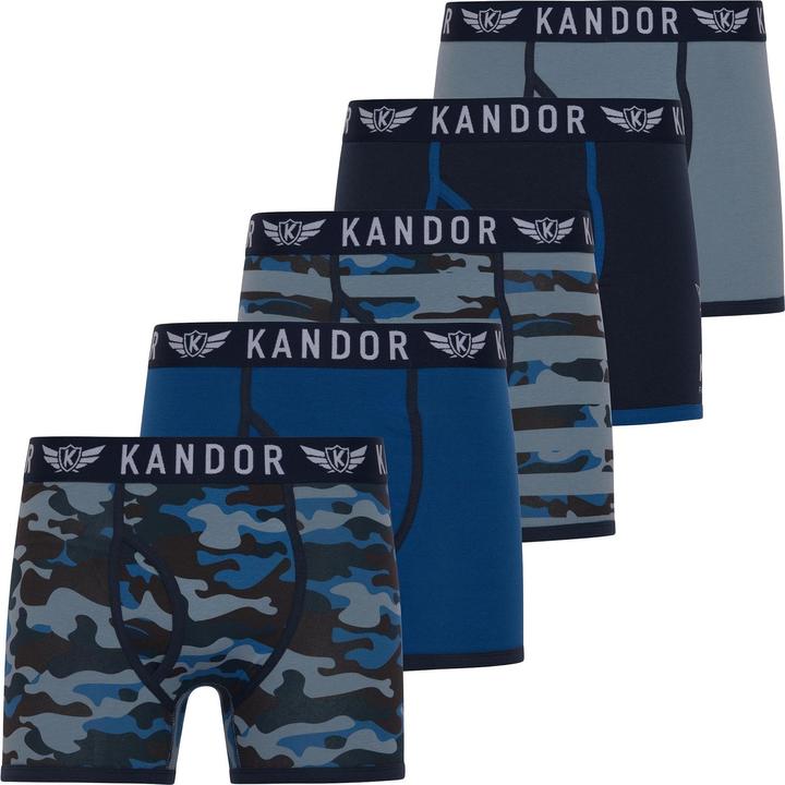 Produktbild Kandor Camobee Boxershorts (5erPack) (XXL, 5er Pack)