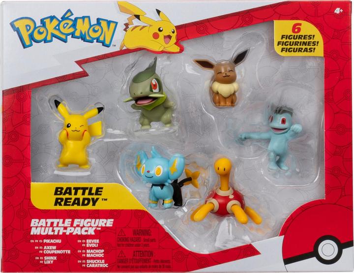 Produktbild Pokémon Pokemon - Battle Figure 6 er Pack