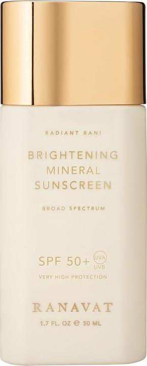Ranavat Brightening Mineral Sunscreen SPF 50+ (Sonnencreme Gesicht, SPF 50+, 50 ml)
