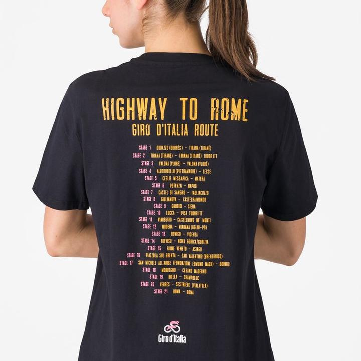 Actual product image Castelli T-Shirt Highway To Rome (L)