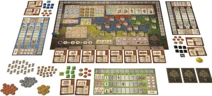 Actual product image Game Brewer GAB49023 - Gentes - board game, for 1-4 players, from 12 years old (German, French, English, Dutch)