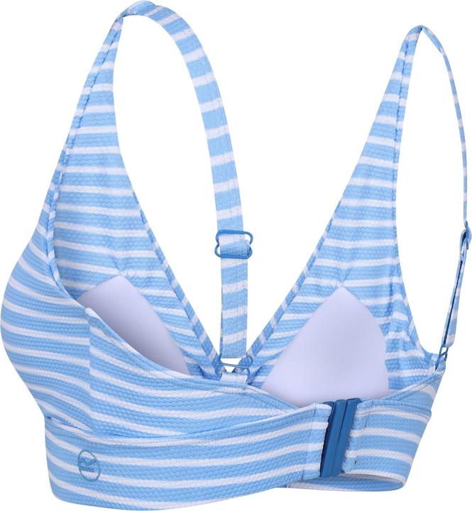 Actual product image Regatta Womens/Ladies Paloma Stripe Textured Bikini Top (34 D)