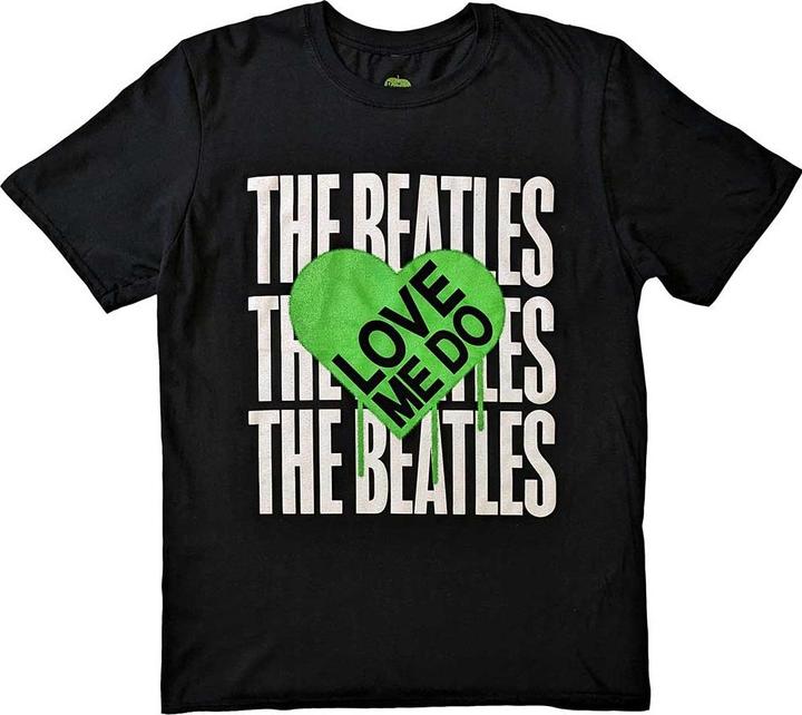 The Beatles Love Me Do Graffiti Heart