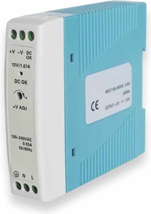 Actual product image Teltonika Din Rail Power Supply (Power supply)