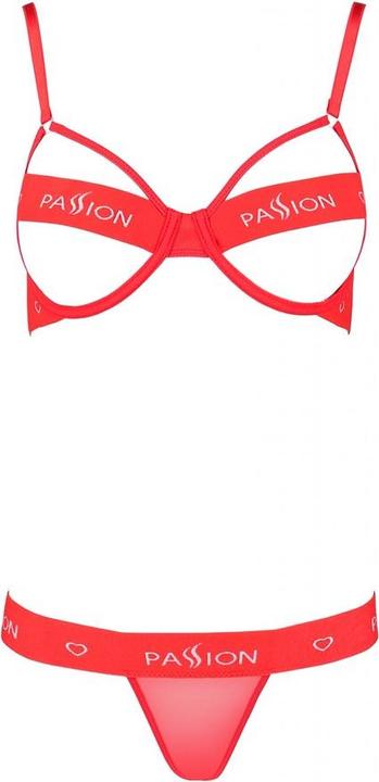 Image du produit Passion Soutien-gorge Ouvert plus string semi-transparent (XL)