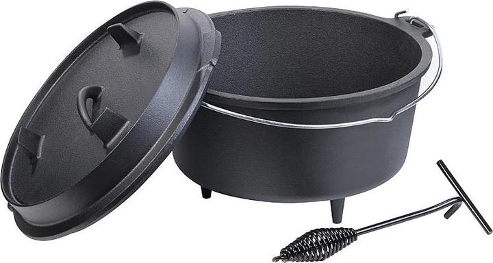 Rosenstein & Söhne Dutch Oven aus Gusseisen