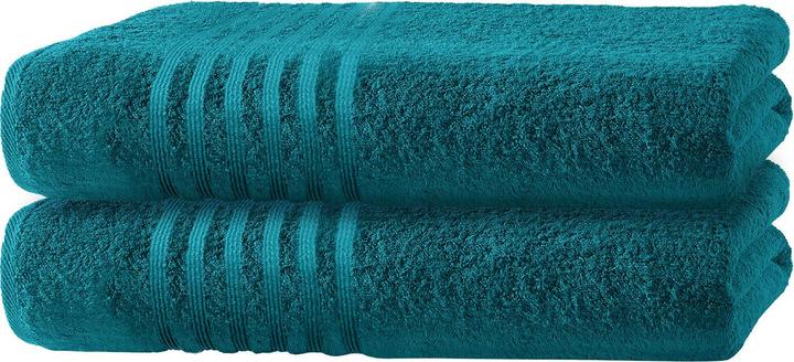 Image du produit Casativo Serviettes de bain coton luxueux, set de 2 pièces (100 x 150 cm)