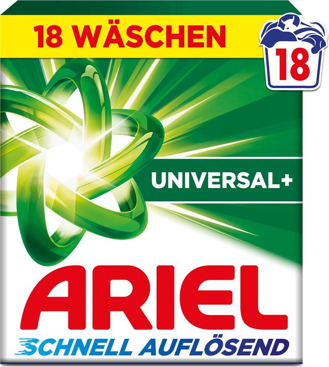 Produktbild Ariel Universal+ (18 Waschgänge, Pulver)