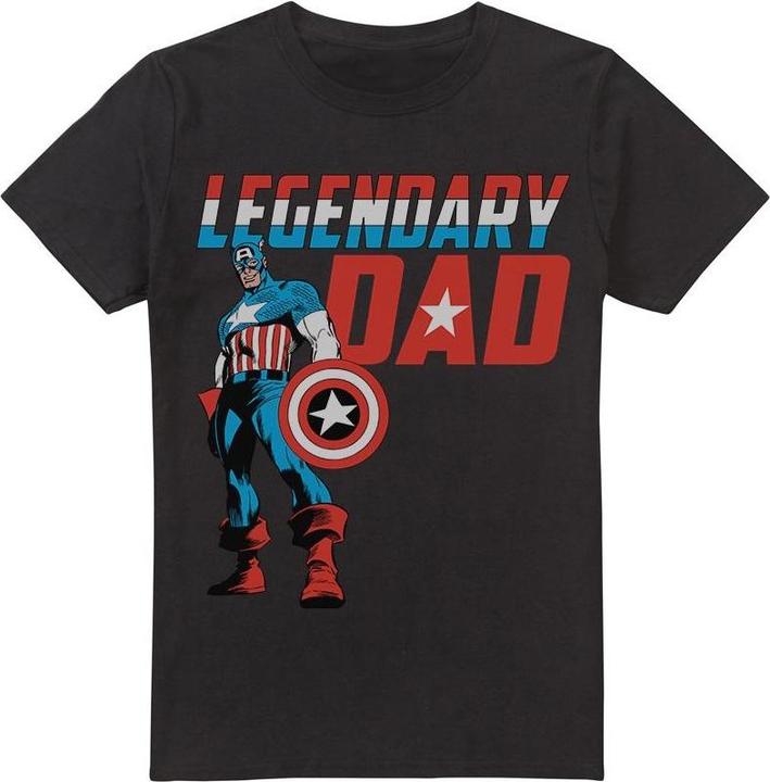 Produktbild Captain America Legendary Dad TShirt (S)
