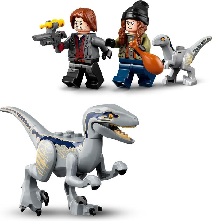 Actual product image LEGO Blue & Beta in the Velociraptor Trap (76946, LEGO Jurassic World)
