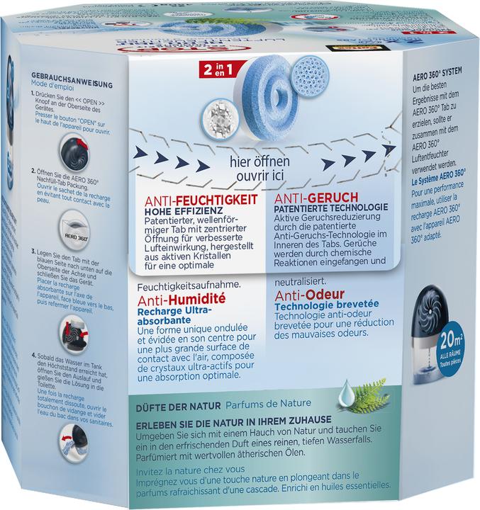 Produktbild Pattex AERO 360° Frischer Wasserfall Tabs (2 x)