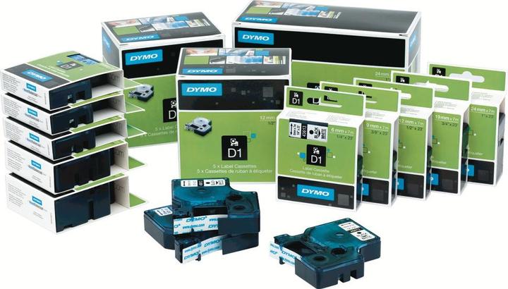 Productafbeelding Dymo S0720530 (1.20 cm, Zwart, Wit)
