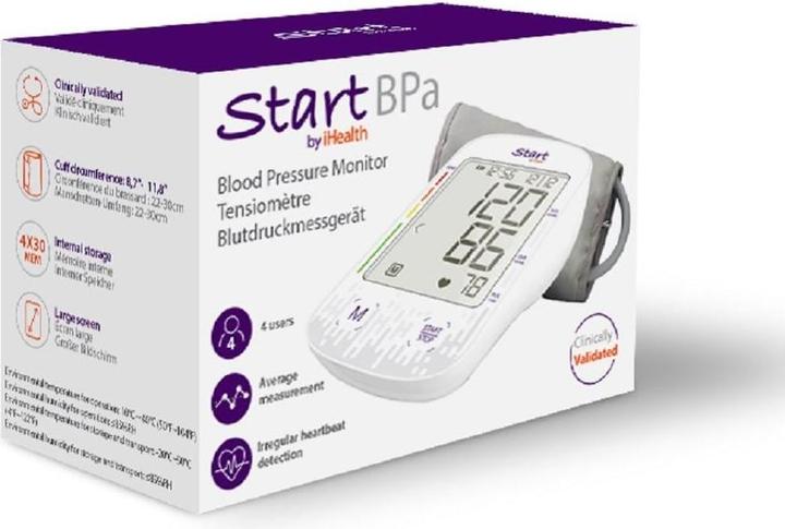 Image du produit Start by iHealth BPa (Tensiomètre à bras)